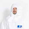 Capuchon d'astronaute jetable à prix bon marché sans masque pour la sécurité personnelle