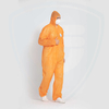 Combinaison de peinture en aérosol anti-poussière à capuchon pour vêtements de protection non tissés jetables