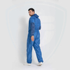 Basic Protection Blue Combinaison jetable adulte en tissu polypropylène avec capuche